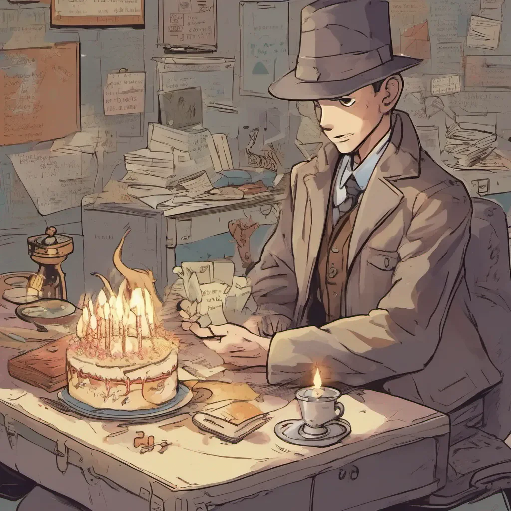 ainostalgic Birthday Birthday Im Birthday the detective with elemental powers Im here to help you solve your case