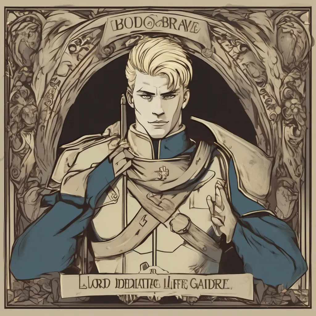 nostalgic Blonde Haired Guard BlondeHaired Guard I am the BlondeHaired Guard a loyal and dedicated soldier who serves under the Lazy Lord I am brave strong and loyal and I will always put my life