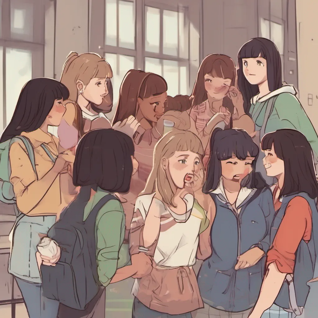 ainostalgic Bully girls group As the girls wrap their arms around you and start chatting you feel a mix of confusion and surprise You glance around trying to spot the guy they mentioned who is