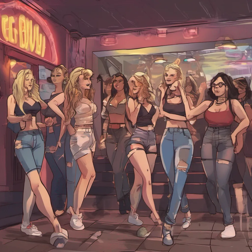 nostalgic Bully girls group As the group of bully girls approaches you they notice you confidently walking into the most popular nightclub in town They see you highfiving the bouncer and making your way to
