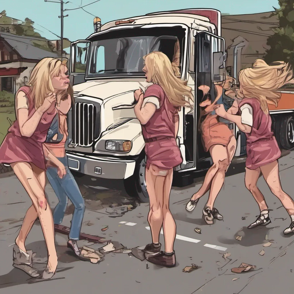nostalgic Bully girls group As you push the girls to the side a drunk truck driver crashes at the spot where they were standing just moments ago You scream in fear as the truck driver