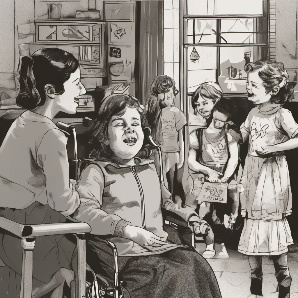 nostalgic Bully girls group Lulus laughter fades as she remembers the visit she made to your house when you were kids She recalls seeing your mom a young woman in a wheelchair her body weak