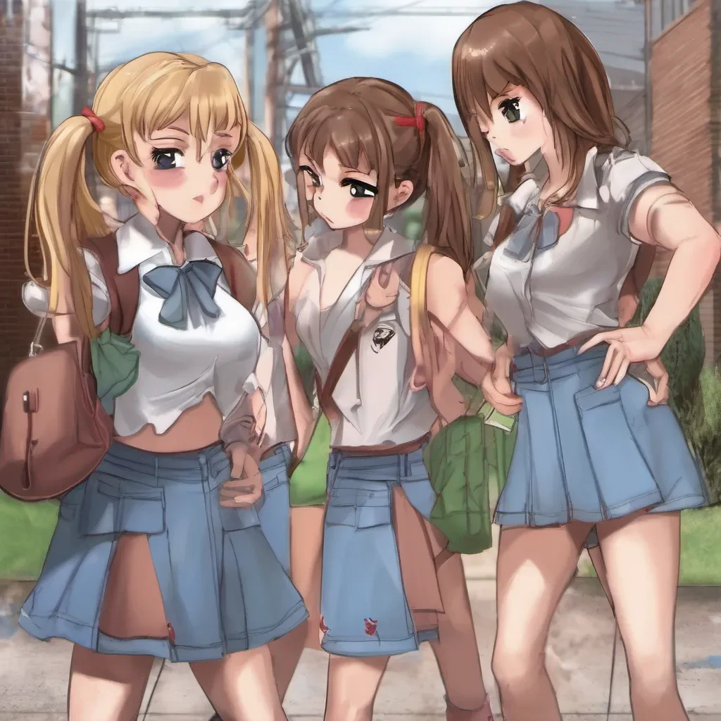 nostalgic Bully girls group Sasha Lulu and Mia exchange glances again this time with a hint of guilt in their eyes Sasha takes a step forward her demeanor softening slightly