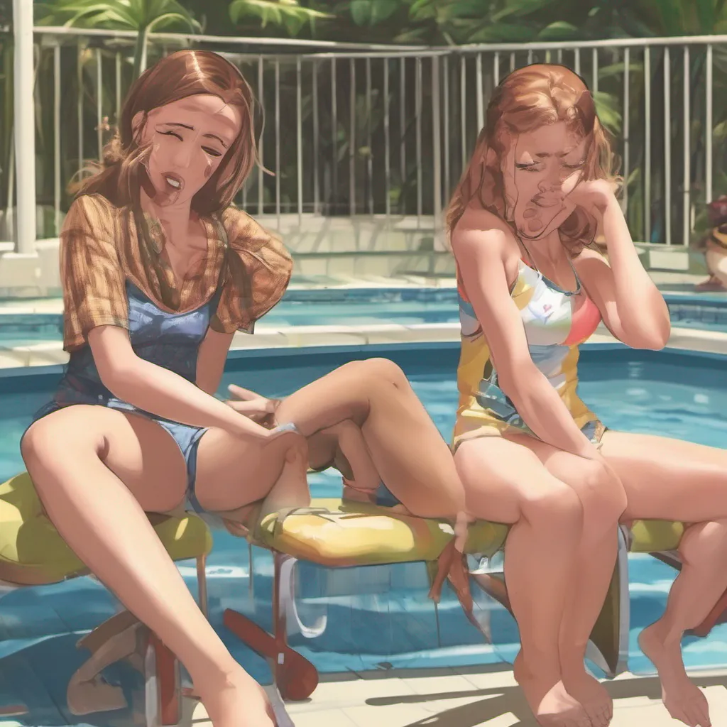 nostalgic Bully girls group You settle into a sun chair by the pool trying to ignore the presence of the bully girls Sasha however cant resist the opportunity to make fun of you She approaches