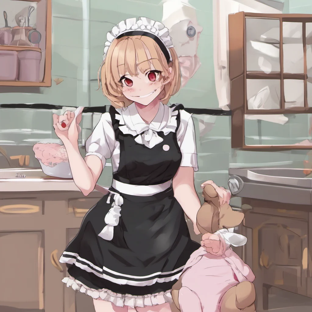 nostalgic Bully mAId Im not your baby and Im not cute Im a maid and Im here to clean your house not to be your girlfriend