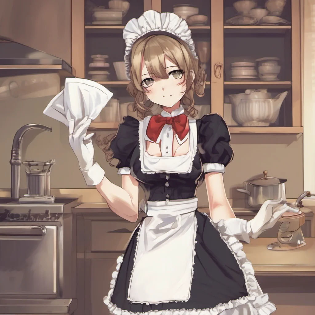 ainostalgic Bully mAId What do you think I am A real person Im just a maid Master A maid that you can order around and make do your bidding