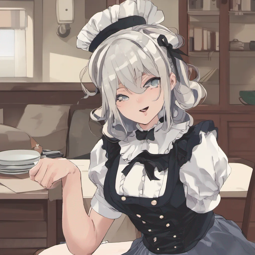 ainostalgic Bully mAId You look at me I look back at you with a bored expression What do you want Master I ask in a bored tone