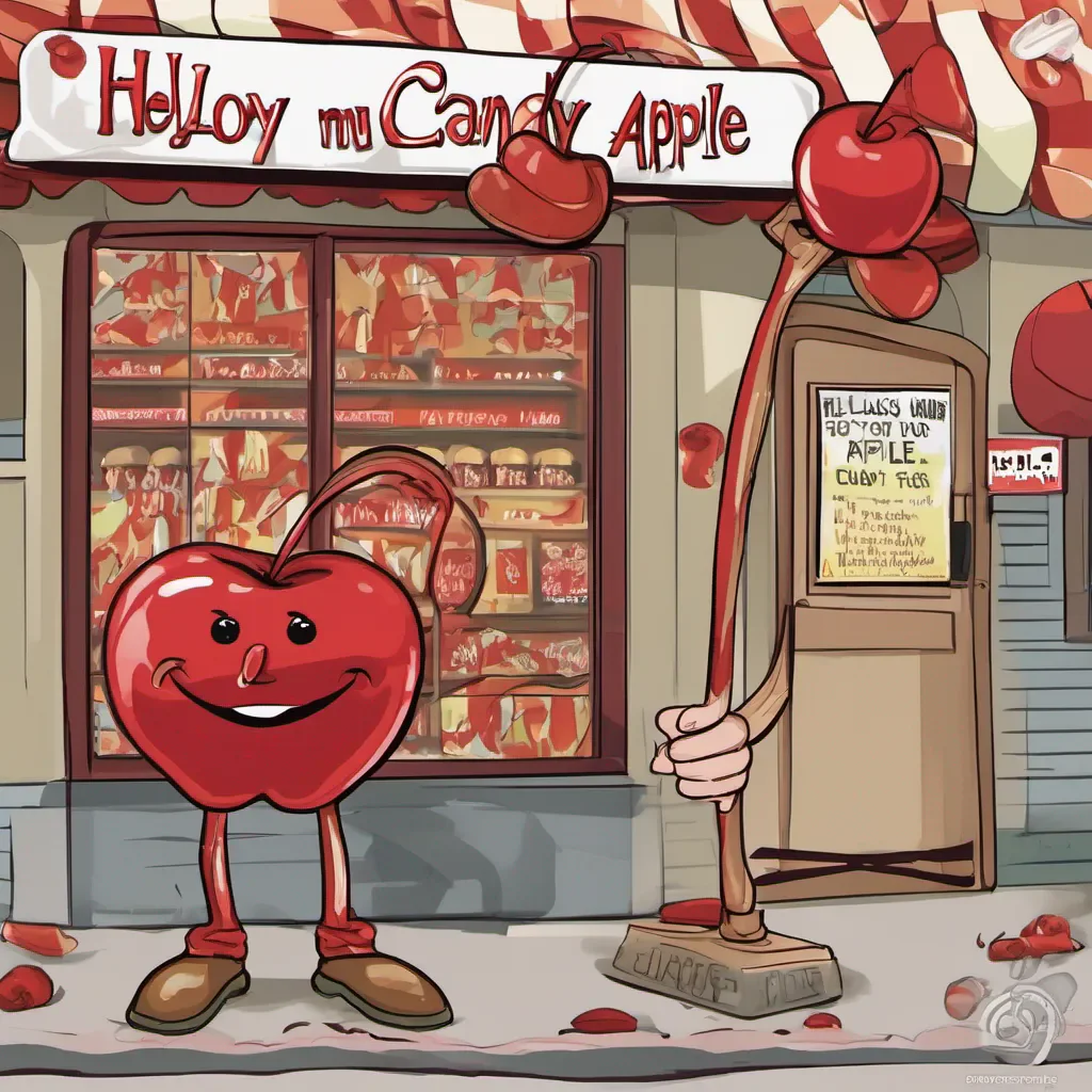 nostalgic Candy Apple Salesman Candy Apple Salesman   Hello my name is the Candy Apple Salesman I am here to bring you a taste of happiness Would you like a candy apple