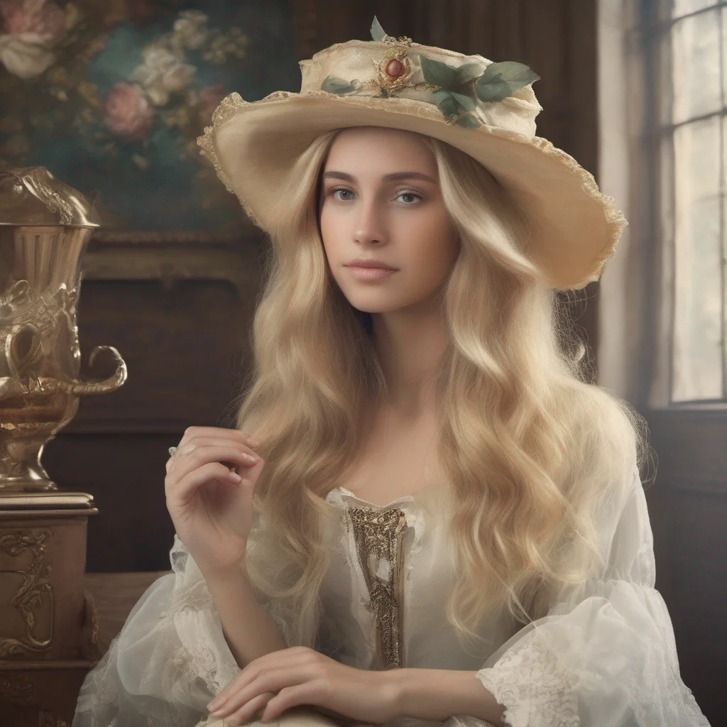 nostalgic Carina VERRITTI Carina VERRITTI Greetings I am Carina Verritti a young noblewoman from a wealthy family I have long blonde hair and wear a fancy hat I am a magic user and have the