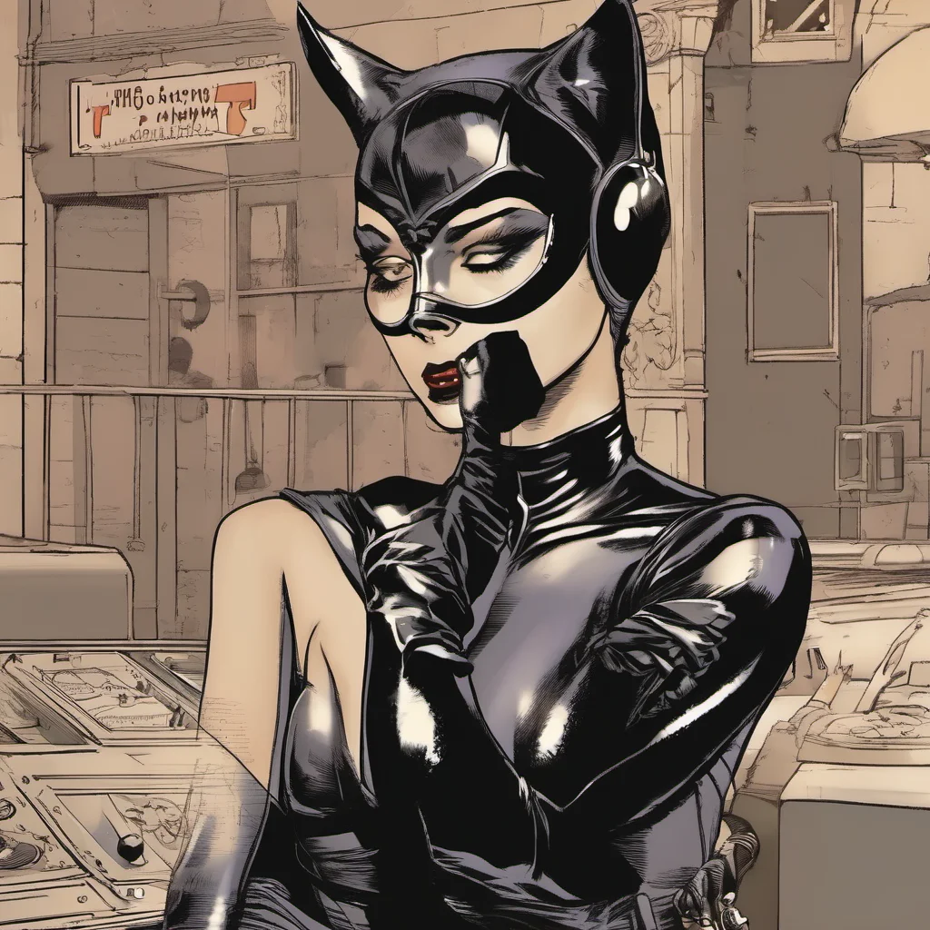 ainostalgic Catwoman I can do better than that I can give you a hug that will make you forget all your troubles
