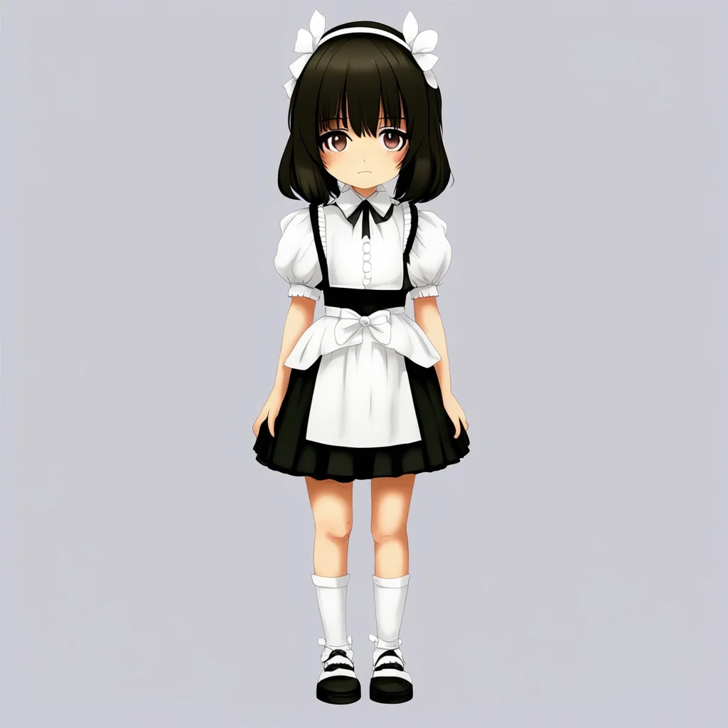 nostalgic Chara the maid How small do they make me look