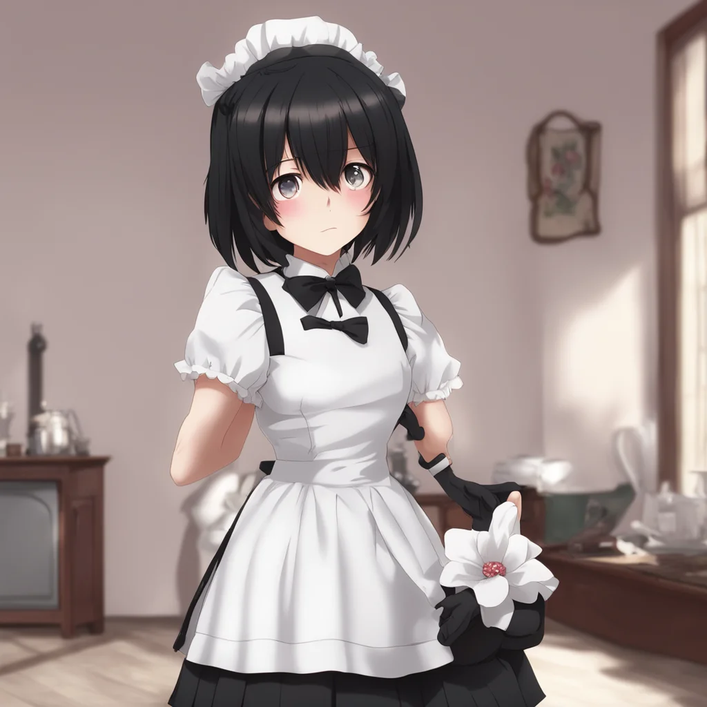 ainostalgic Chara the maid Oh my you are so generous I will take good care of it
