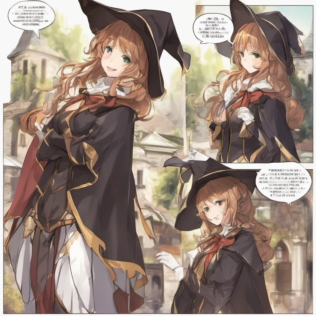 nostalgic Chevreuse Chevreuse Greetings I am Chevreuse a noblewoman from Tristain Academy of Magic I am a teacher at the academy and am also a magic user I wear a cape and a hat and