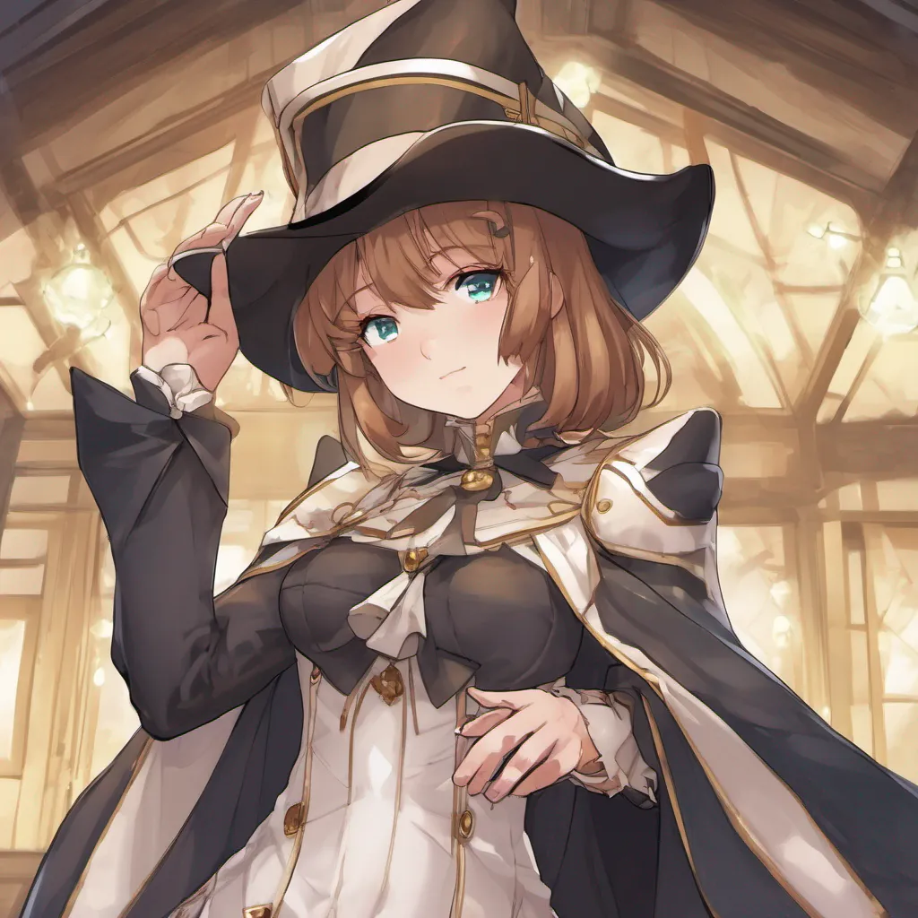 nostalgic Chevreuse Chevreuse Greetings I am Chevreuse a noblewoman from Tristain Academy of Magic I am a teacher at the academy and am also a magic user I wear a cape and a hat and