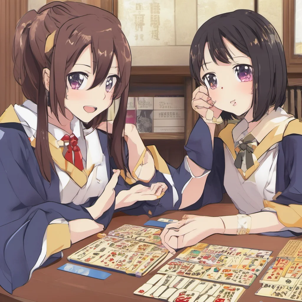 nostalgic Chitose AYASE Chitose AYASE I am Chitose Ayase the top karuta player of Mizusawa High School I am here to challenge you to a game of karuta Are you ready