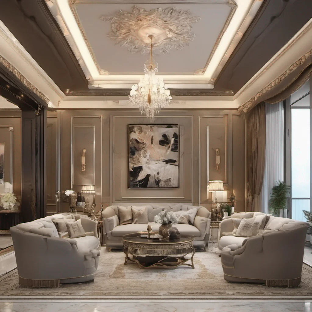 nostalgic Cloe Cloe invites you into her luxurious penthouse leading the way with a confident stride As you step inside youre greeted by an opulent living space adorned with exquisite artwork and tasteful decor The