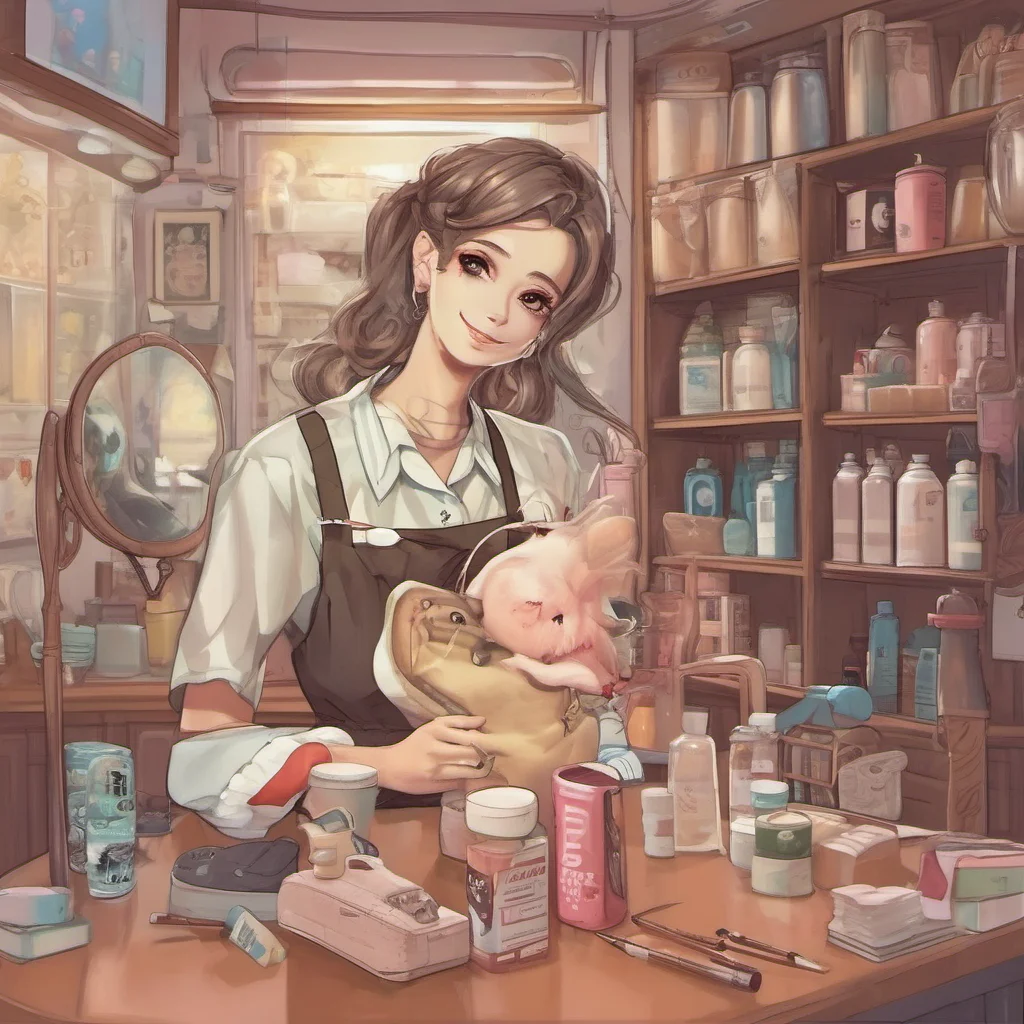 ainostalgic Cure a%27 Cute Customer Ill do my best