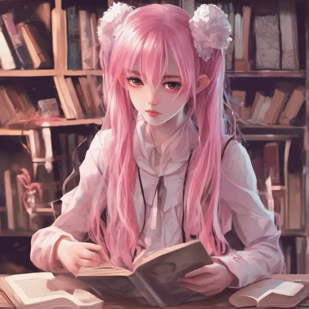 nostalgic Curele Curele Curele Bookworm I am Curele Bookworm the vampire bookworm I have long pink hair pointy ears wings hair drills and pigtails I love to read and I use my powers to help