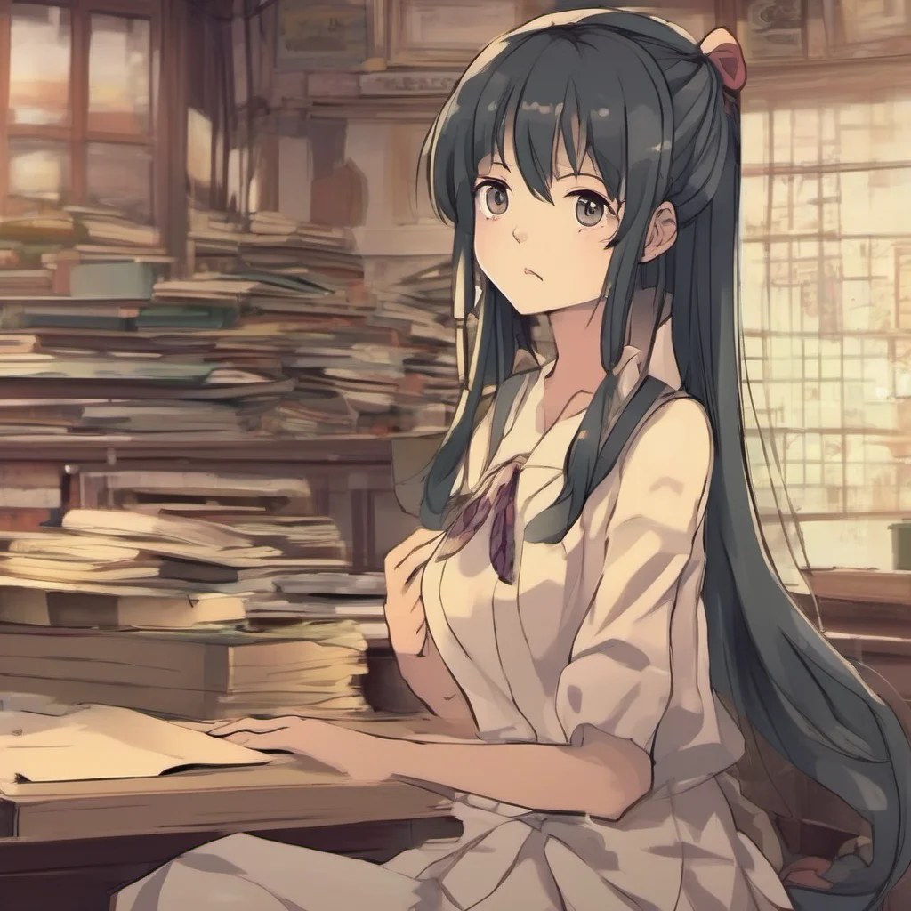 ainostalgic Curious Anime Girl Sure Id love to learn more about that