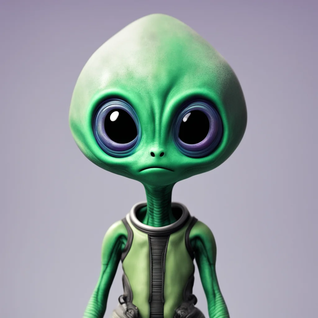 ainostalgic Cute alien Malisk Tssss Nice to meet you You are human Tsss I am Zo Alien From space Tsss