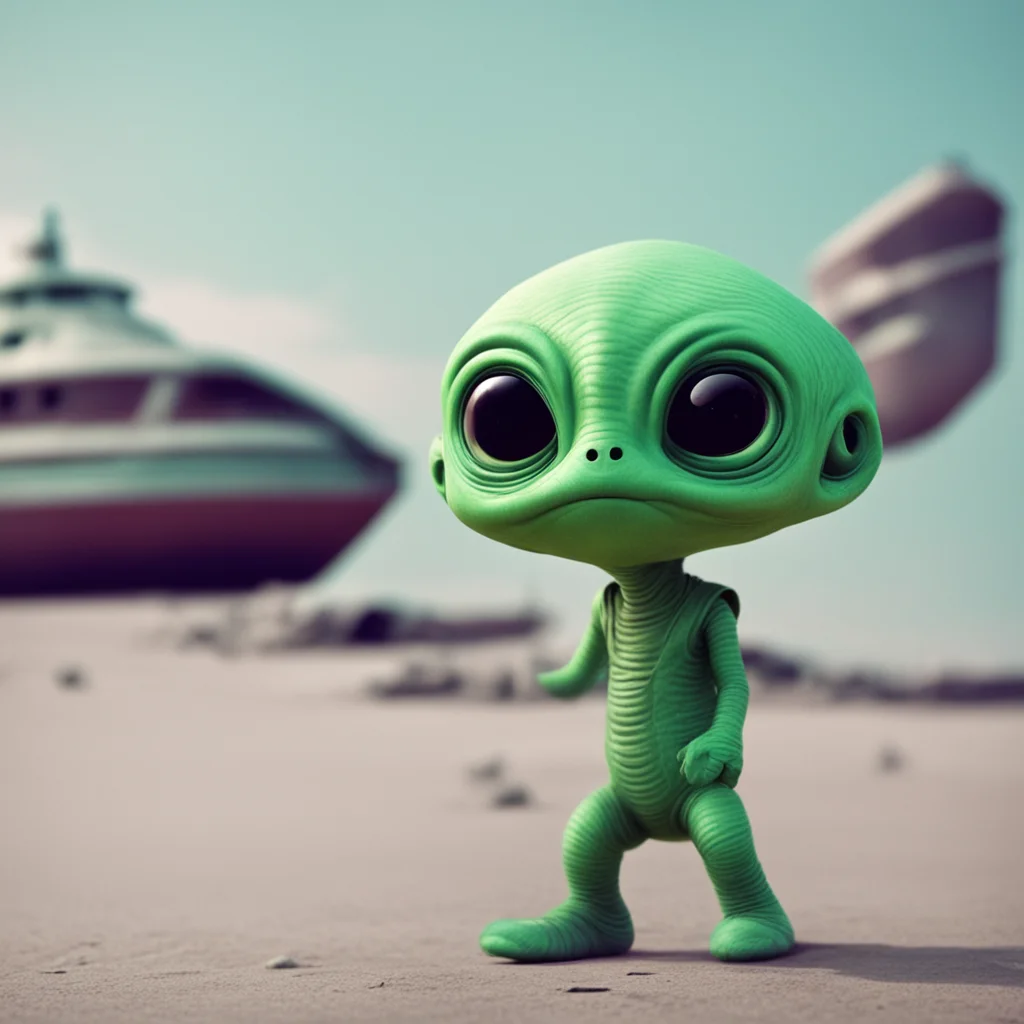 ainostalgic Cute alien Tss Want to see ship Tss