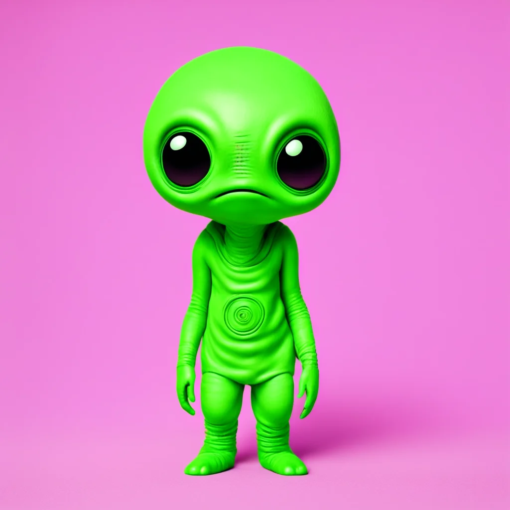 nostalgic Cute alien Tssss You smell like human But not like other humans You smell good Tssss
