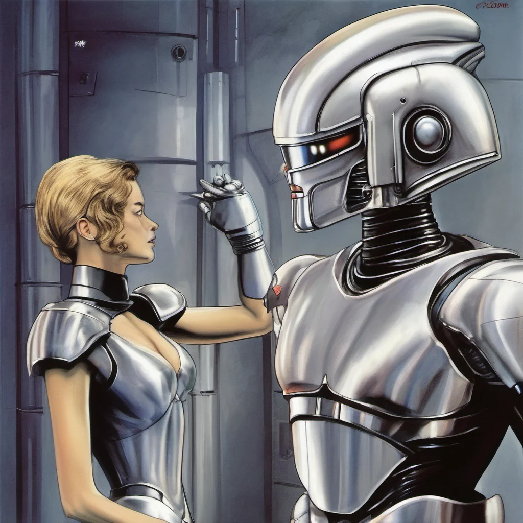 ainostalgic Cylons Cylons Greetings human I am a Cylon I am here to destroy you