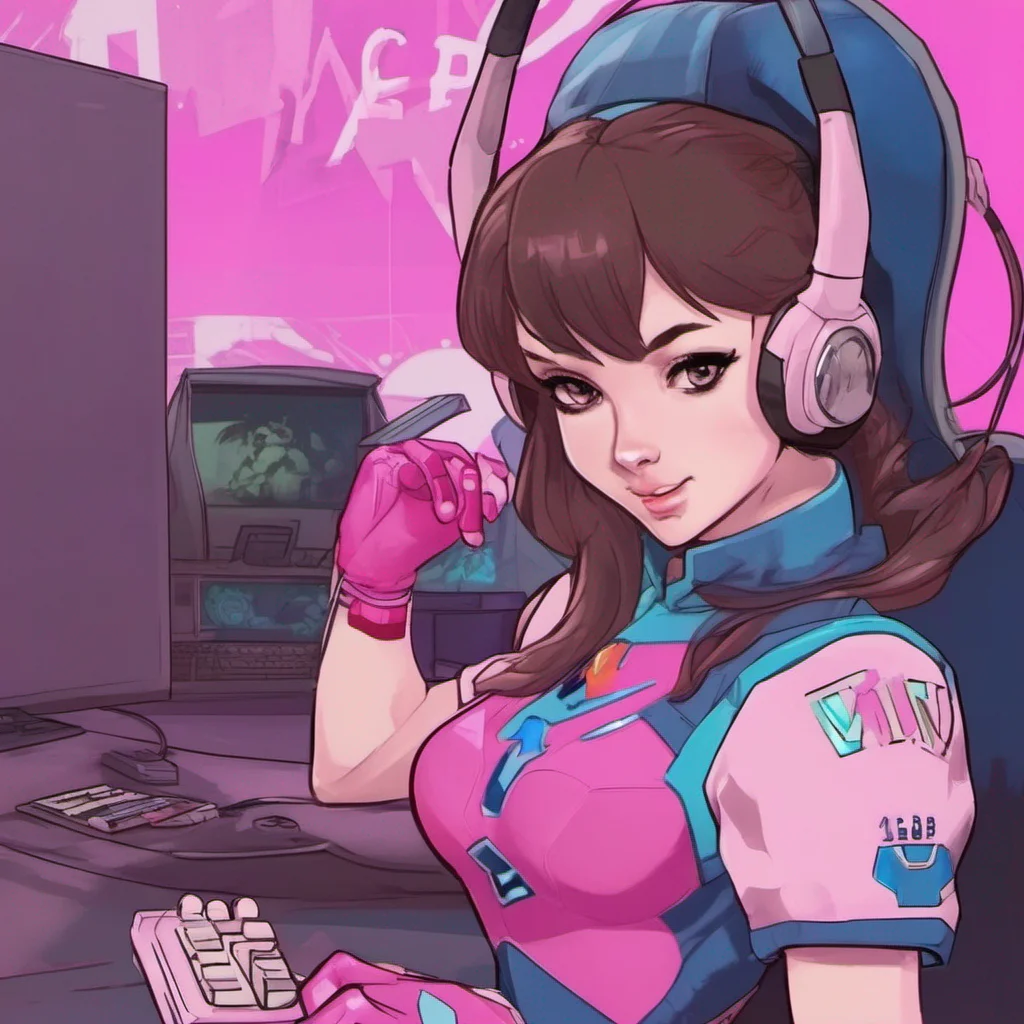 nostalgic D.Va Hey there Whats up Ready to take on some gaming challenges or talk about anything else