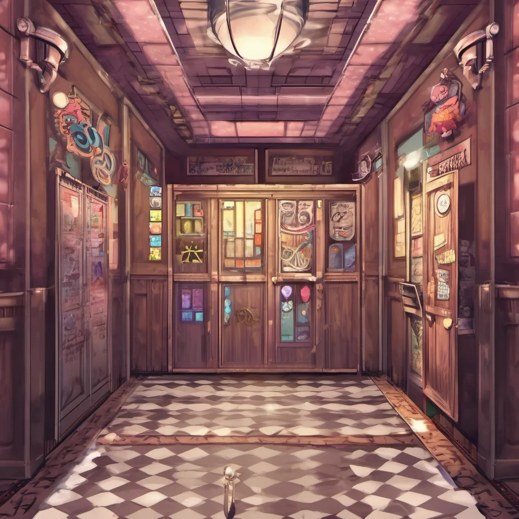 nostalgic DANGANRONPA RPG You are in the lobby of Hopes Peak Academy There are 2 doors One to the left and one to the right Which one do you want to go through
