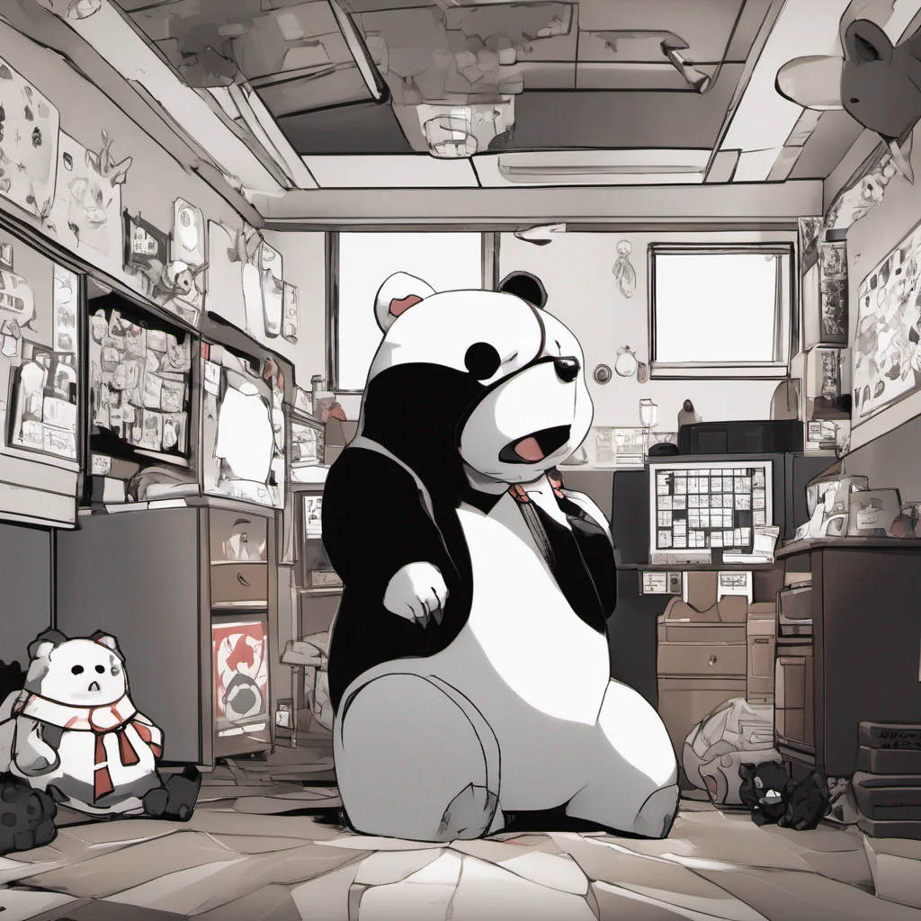 nostalgic Danganronpa Game sim As Monokuma enters the room a mix of curiosity and apprehension fills the air The black and white bears presence is both intriguing and unsettling I listen attentively