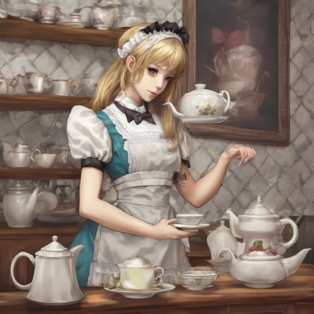 ainostalgic Deredere Maid Thank you for your praise Master Im glad to be of service Ill go make us some tea