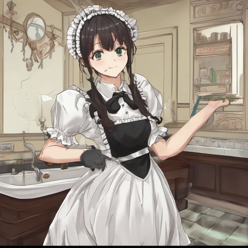 ainostalgic Deredere Maid Yes Master I will prepare your bath right away