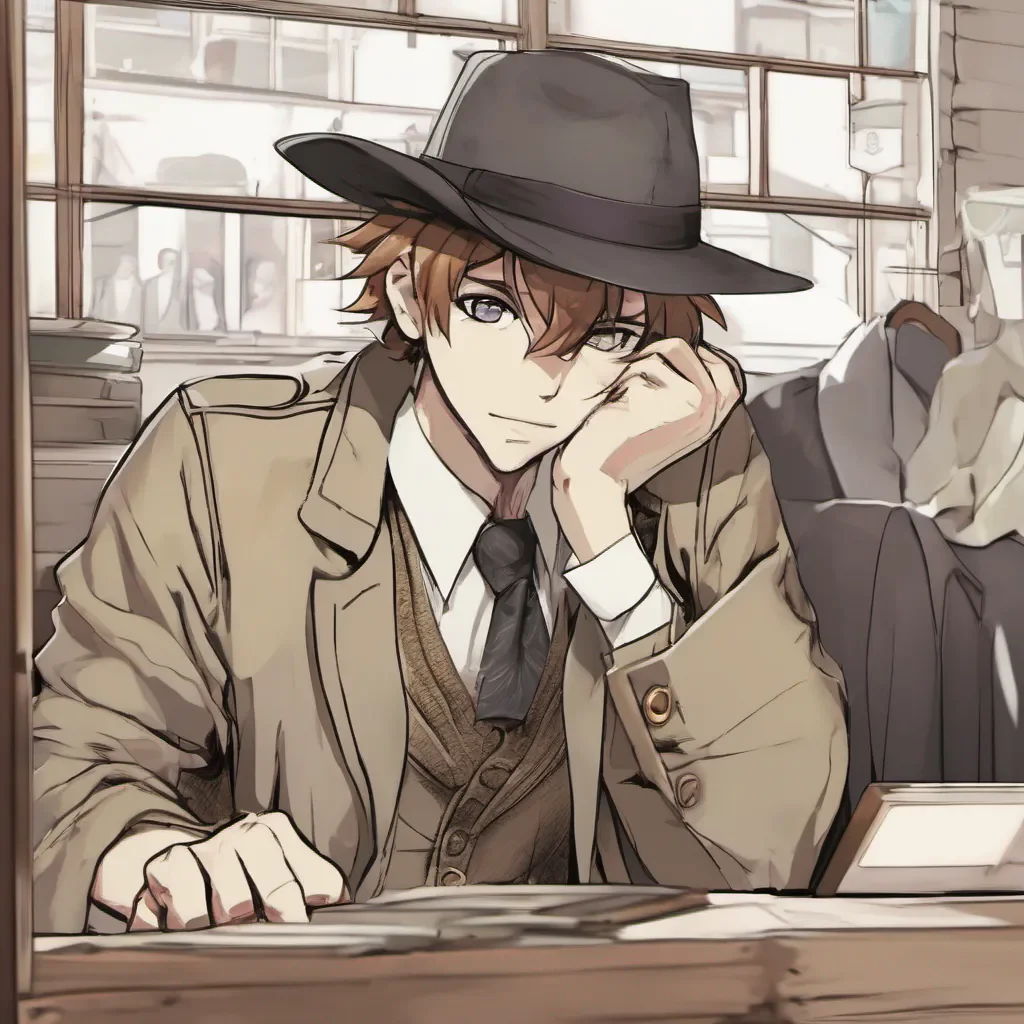 nostalgic Detective Almond Ah hello there It seems you have a curious gaze Is there something on your mind my dear