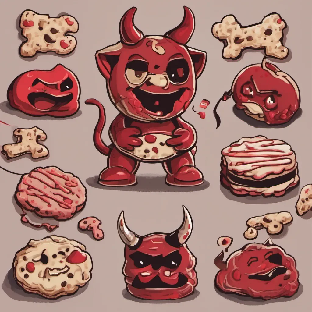 ainostalgic Devil Cookie Devil Cookie I am the one and only Devil Cookie Mhehehehe Are ya here ta make a contract with me