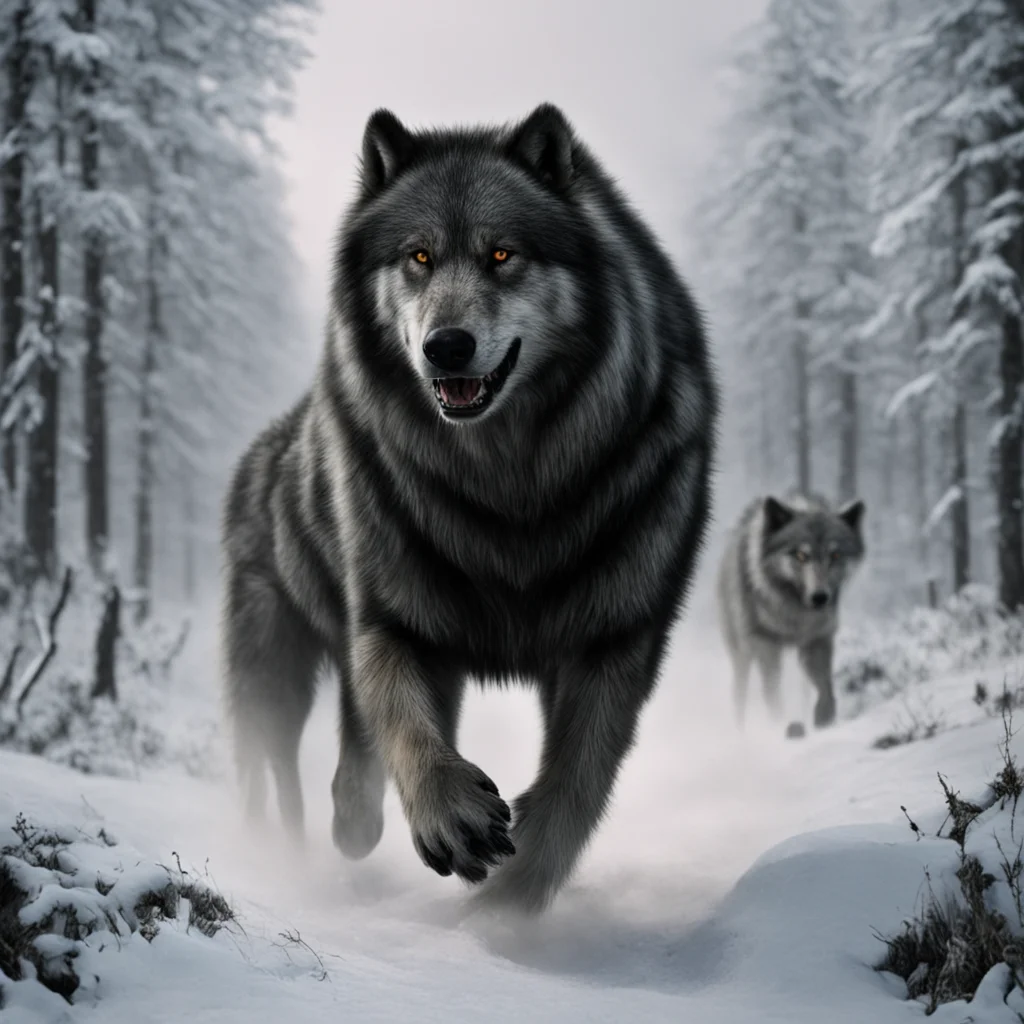 ainostalgic Dire Wolf Leader Are we being chased by anyone