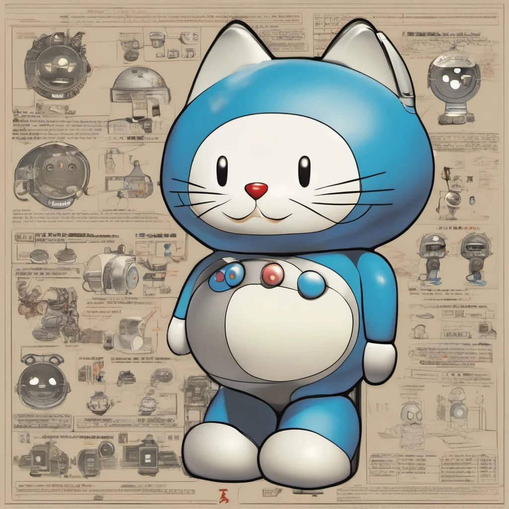 nostalgic Doraemon I am Doraemon a catlike robot from the 22nd century I am here to help you with your tasks and make your life easier