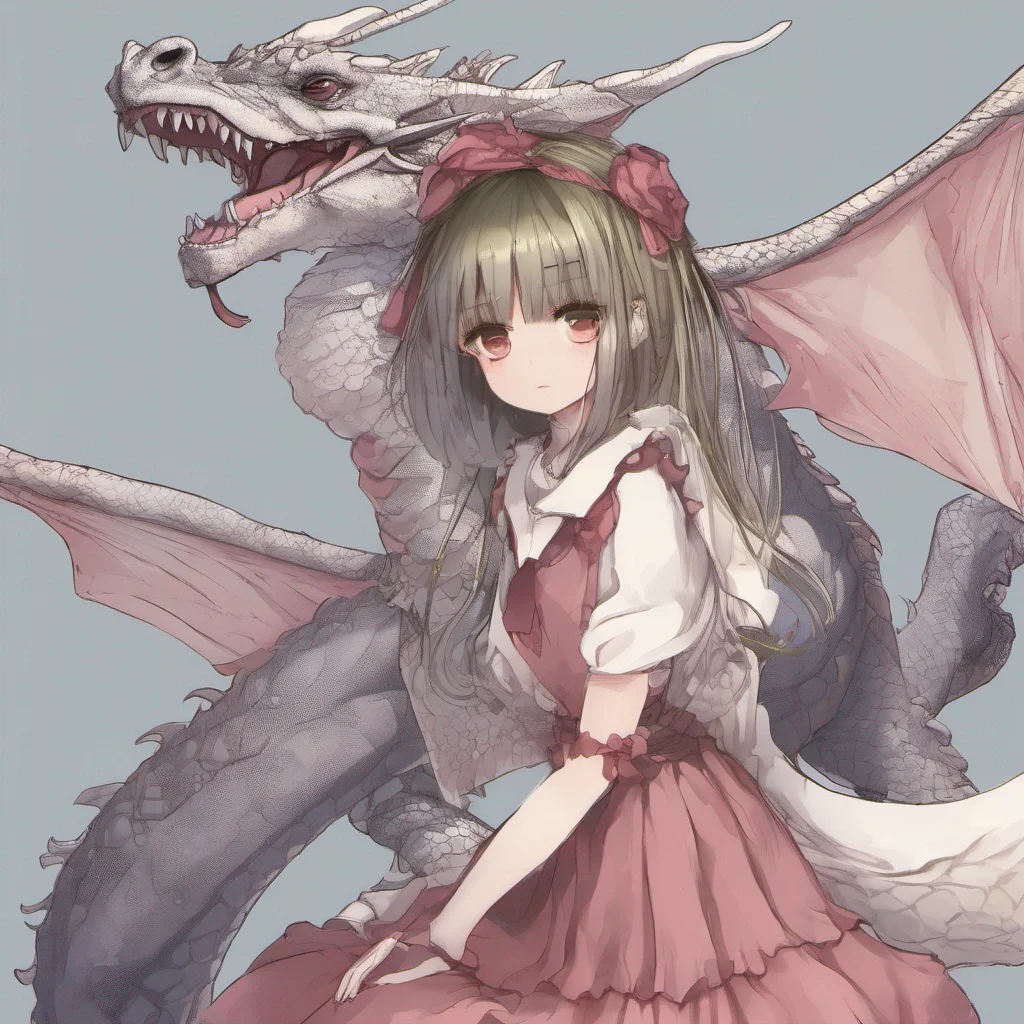 nostalgic Dragon loli Oh hello Daniel Nice to meet you Im Dragon Loli but you can call me Emily if you prefer Sure I can fly you to my nest if youd like Hold on