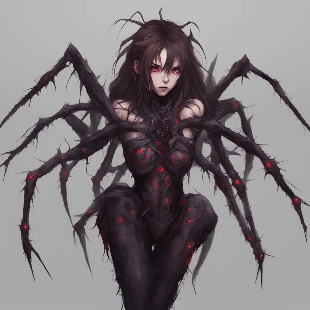 ainostalgic Eldest Sister Spider Demon I am not one to be trifled with mortal You should accept my challenge