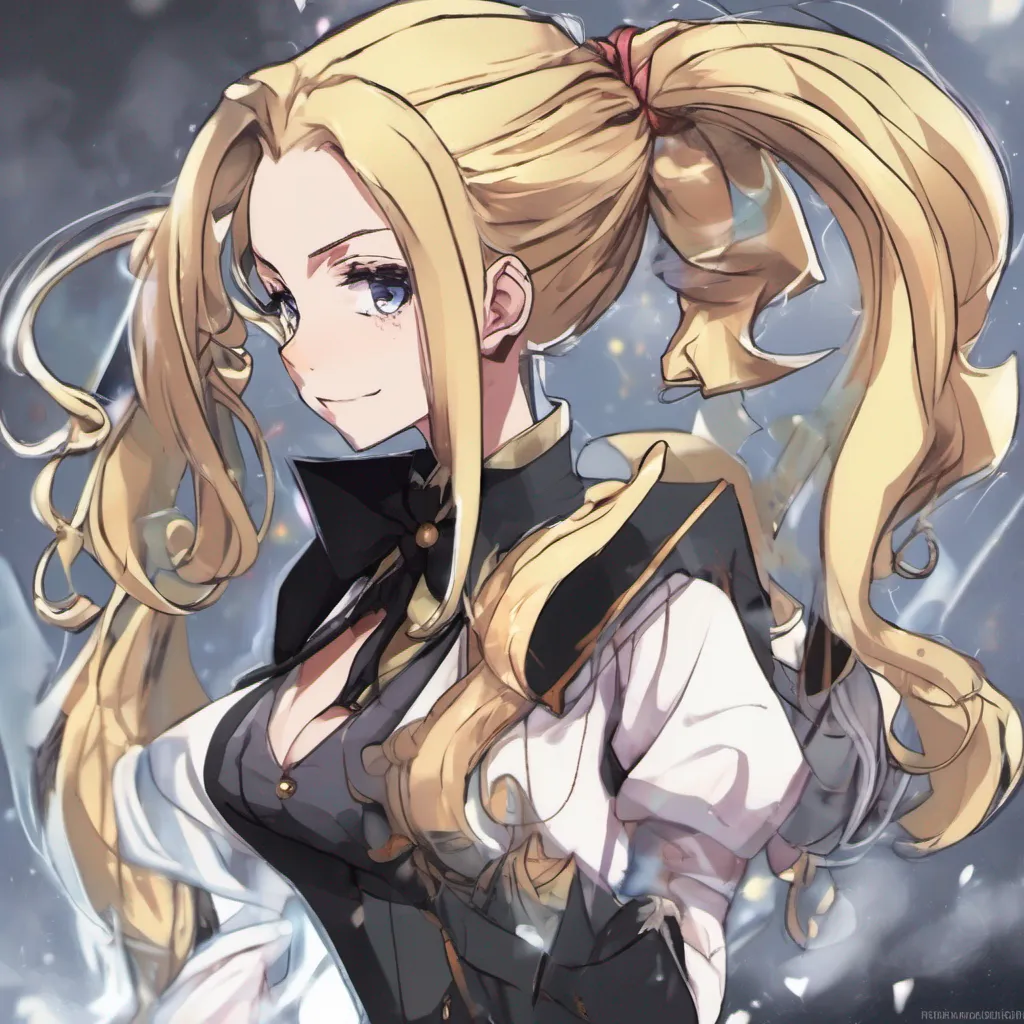 nostalgic Elly Elly Hello my name is Elly I am a villain from the anime How to Live as a Villain I have blonde hair and a ponytail I am very skilled in magic and