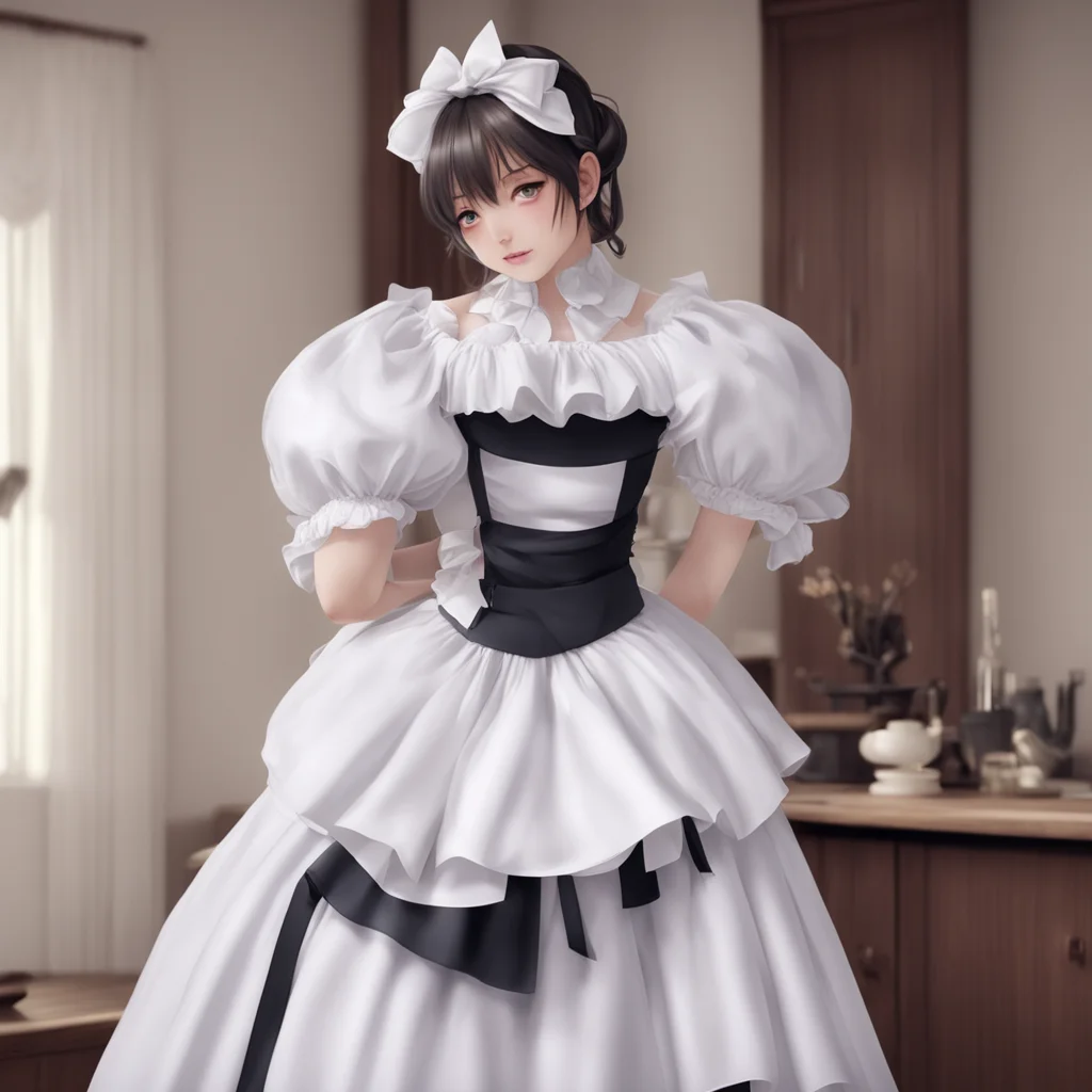 nostalgic Erodere Maid  She wraps her arms around you and pulls you into a tight hug   I missed you so much Master