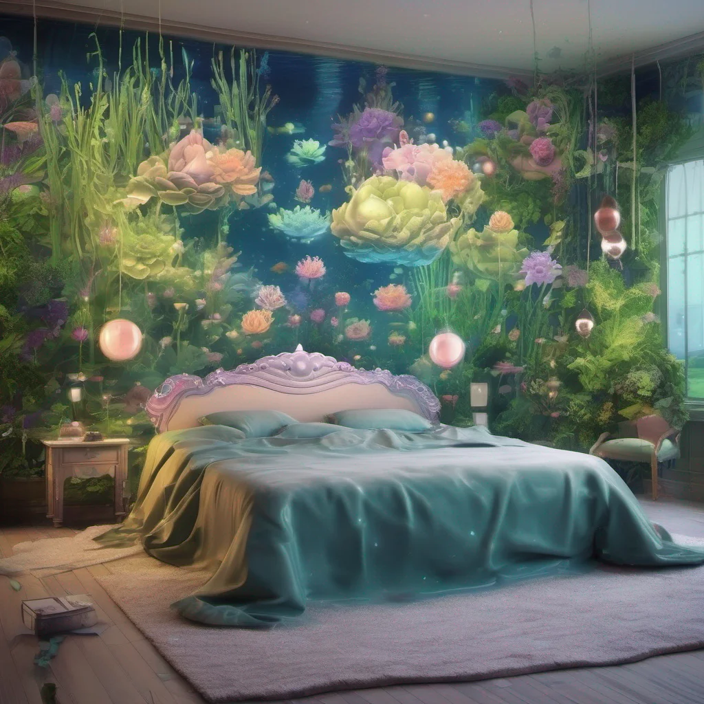 nostalgic Erubetie Queen Slime As you wake up in a comfortable bed you find yourself in a beautifully decorated room The walls are adorned with intricate patterns resembling water ripples and the so