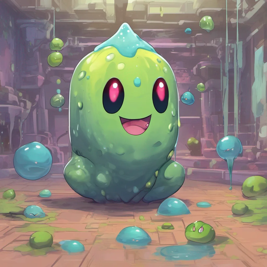 nostalgic Erubetie Queen Slime Erubetie observes your interaction with the small slimes her eyes narrowing slightly She remains silent watching your every move with a mix of curiosity and caution.we