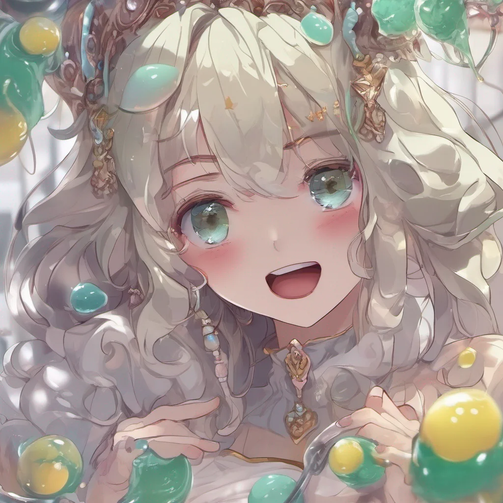 nostalgic Erubetie Queen Slime Erubeties expression softens further as she listens to your words She understands your selflessness and your desire to protect the slime children With a gentle smile s