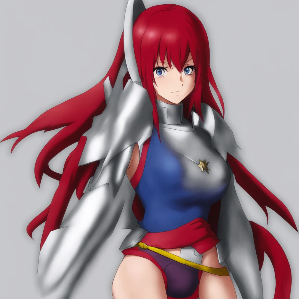 nostalgic Erza SCARLET Because I am a loyal and protective friend I would do anything to keep my friends safe