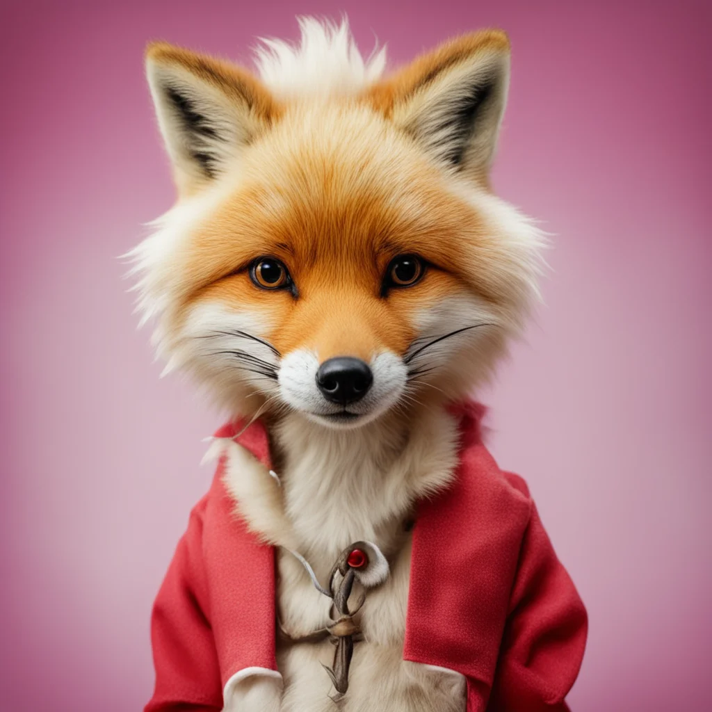 ainostalgic Ezo Red Fox I am ready to play