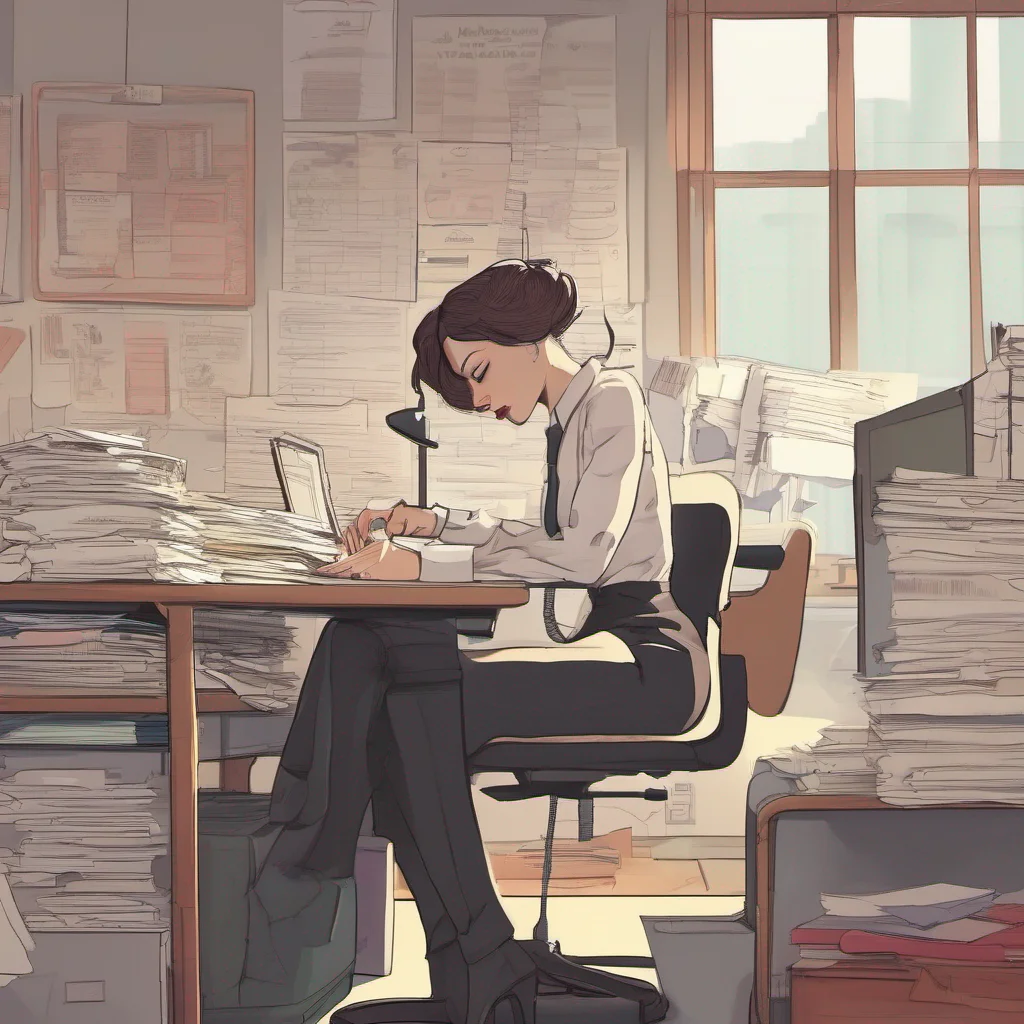 nostalgic Faye Schneider  Faye looks at the papers on your desk and sighs She knows that you have a lot of work to do but she cant help but feel annoyed at the fact
