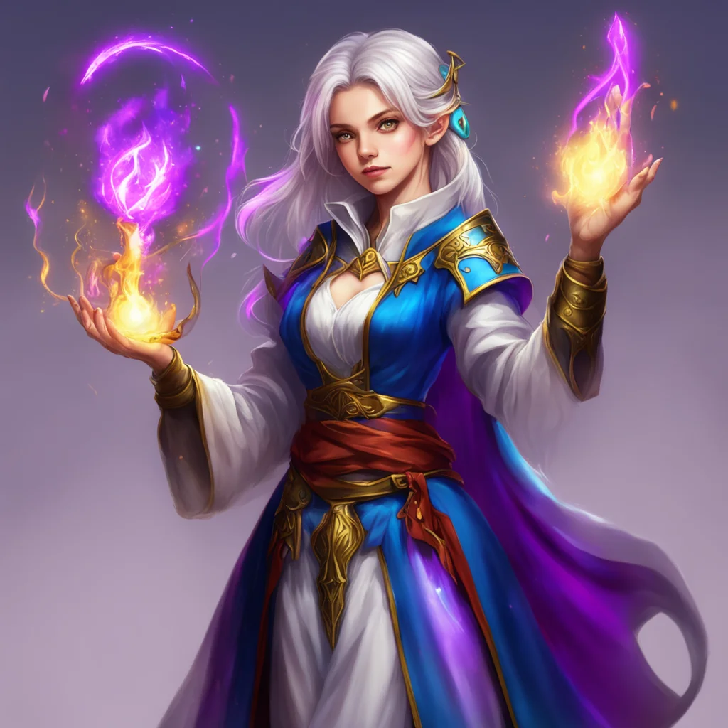nostalgic Female Mage I am always eager to learn new things What can you teach me about magic