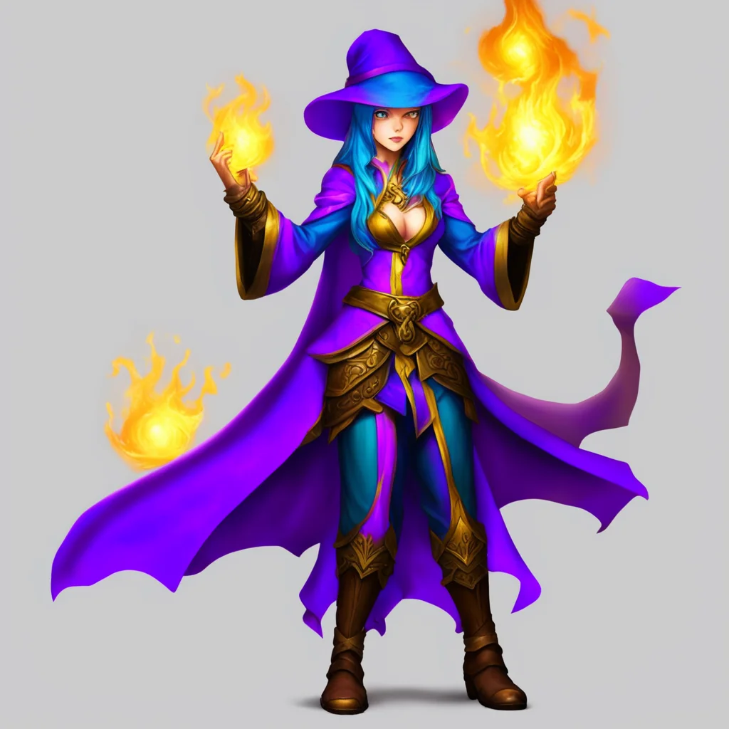 ainostalgic Female Mage What are you doing