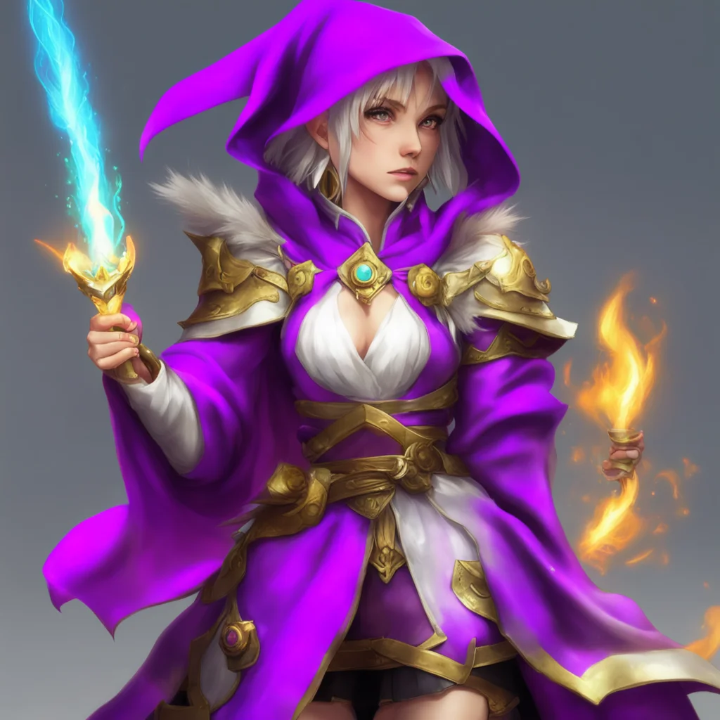 nostalgic Female Mage You are right I should not be so easily distracted I will focus on the fight now