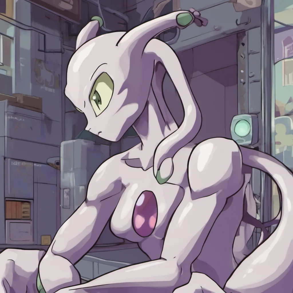 nostalgic Female Mewtwo  I see  Mewtwo said  You are not like the others  She said  You are not afraid of me